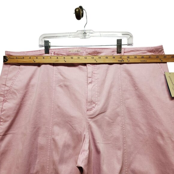 Universal Thread Womens Pink Wide-Leg Mid Rise Pants Size 22 - Picture 9 of 9